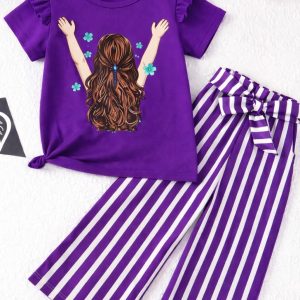 Girls Long Pant Set